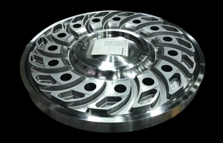 product image of large diameter turn-mill - GE 7F Compressor Wheel